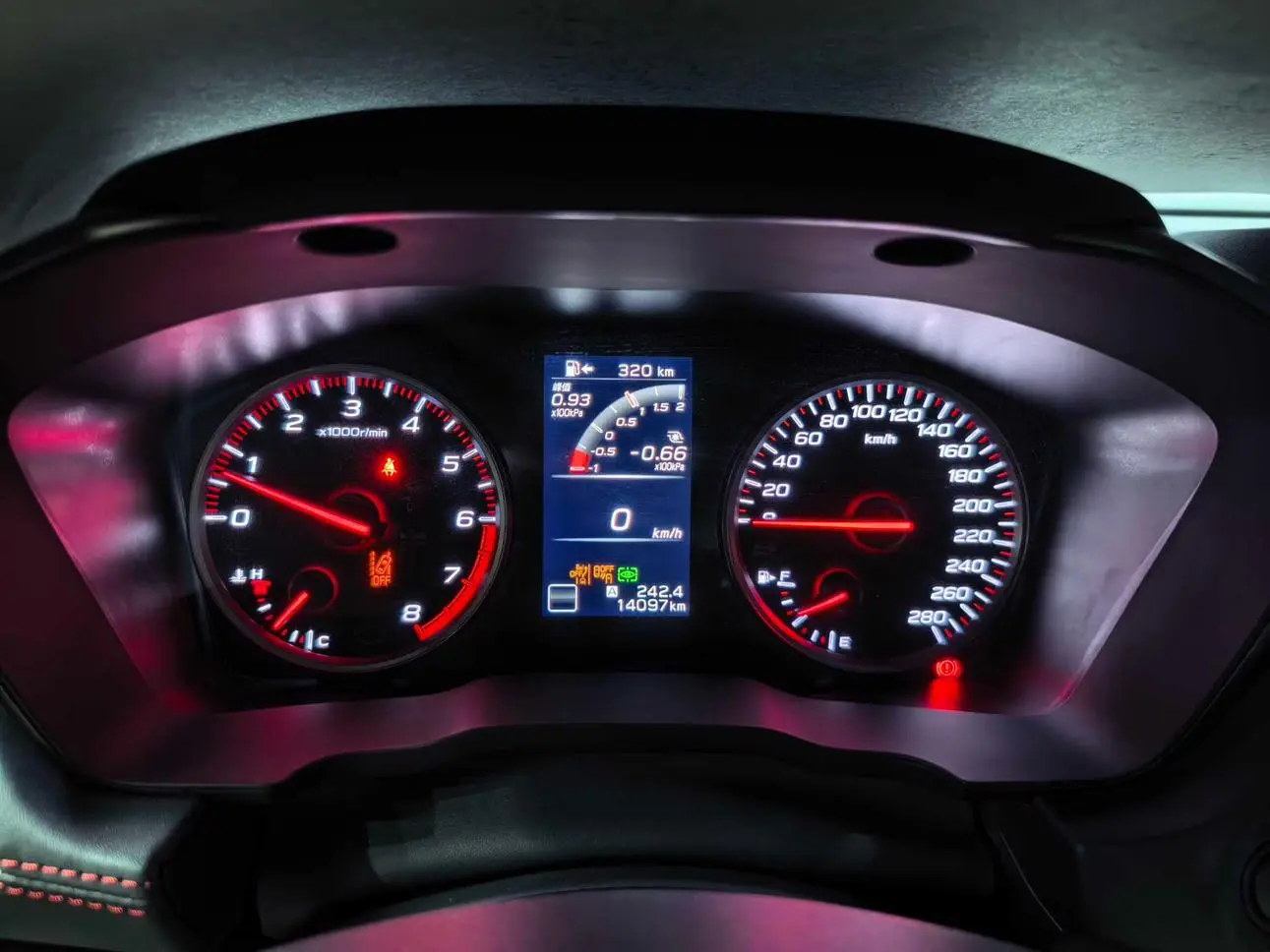 Subaru Subaru WRX 2.4T manual version EyeSight