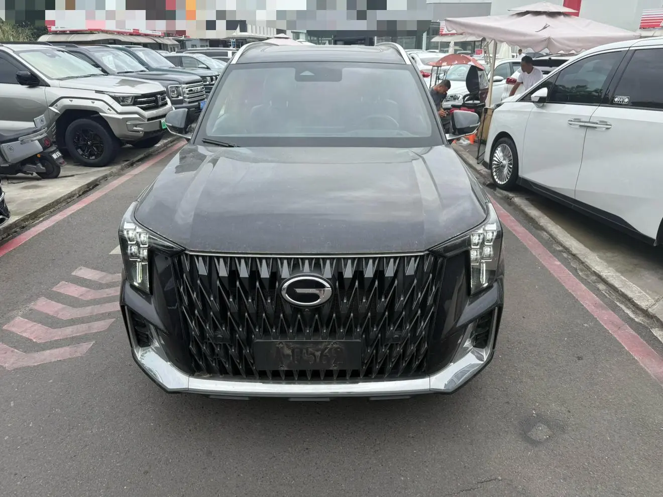 GAC Trumpchi GS8 Dual engine series 2.0TM hybrid four-wheel drive Premium Edition 7-seater