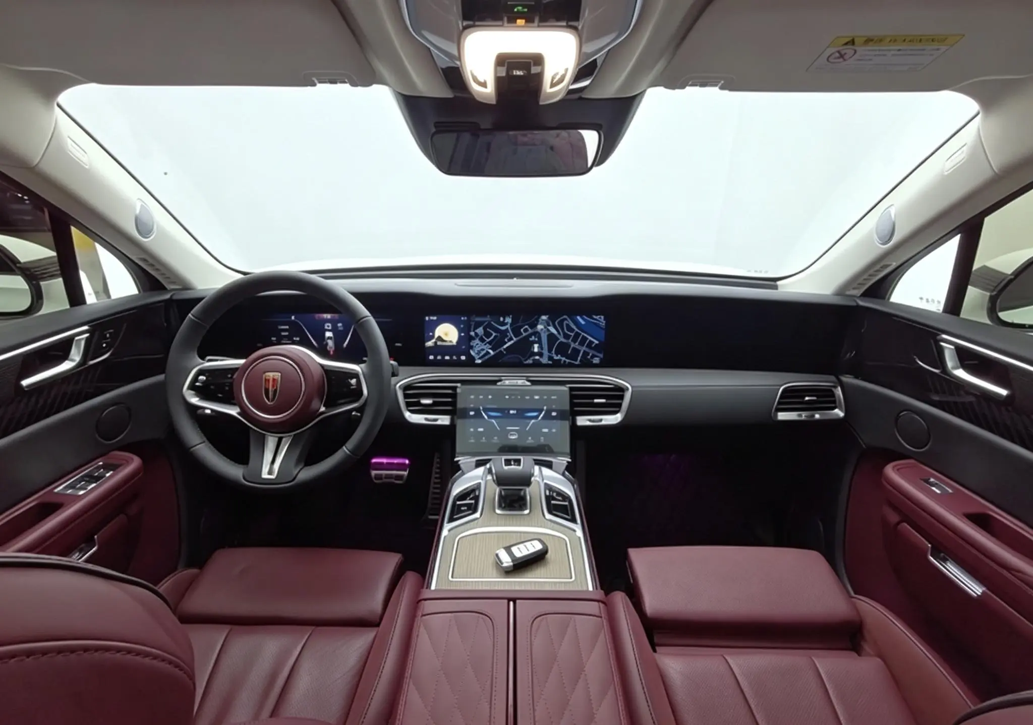 Hongqi Hongqi E-HS9 Facelifted 690km flag enjoy edition six-seater