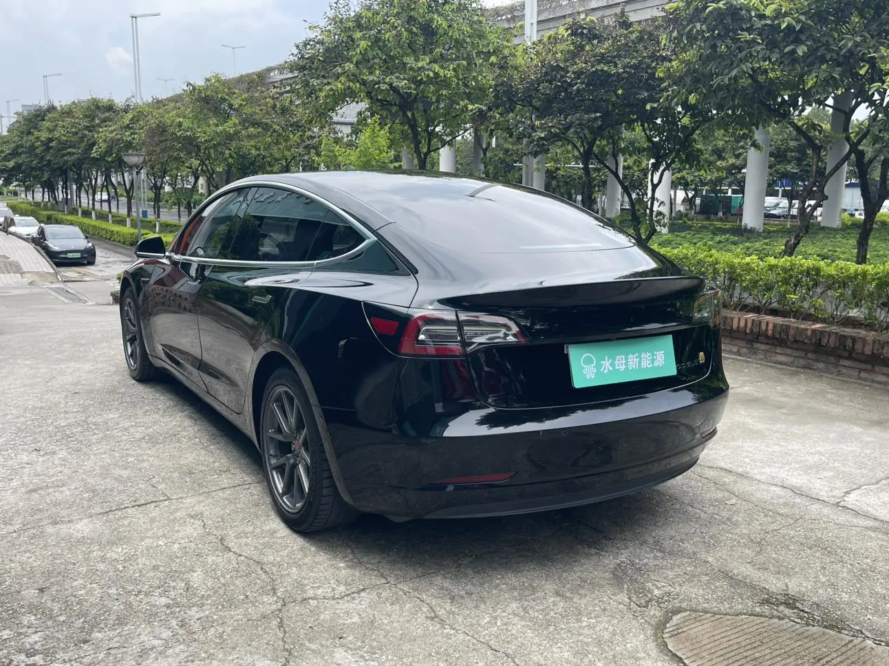 Tesla Model 3 Long battery life, rear-wheel drive version