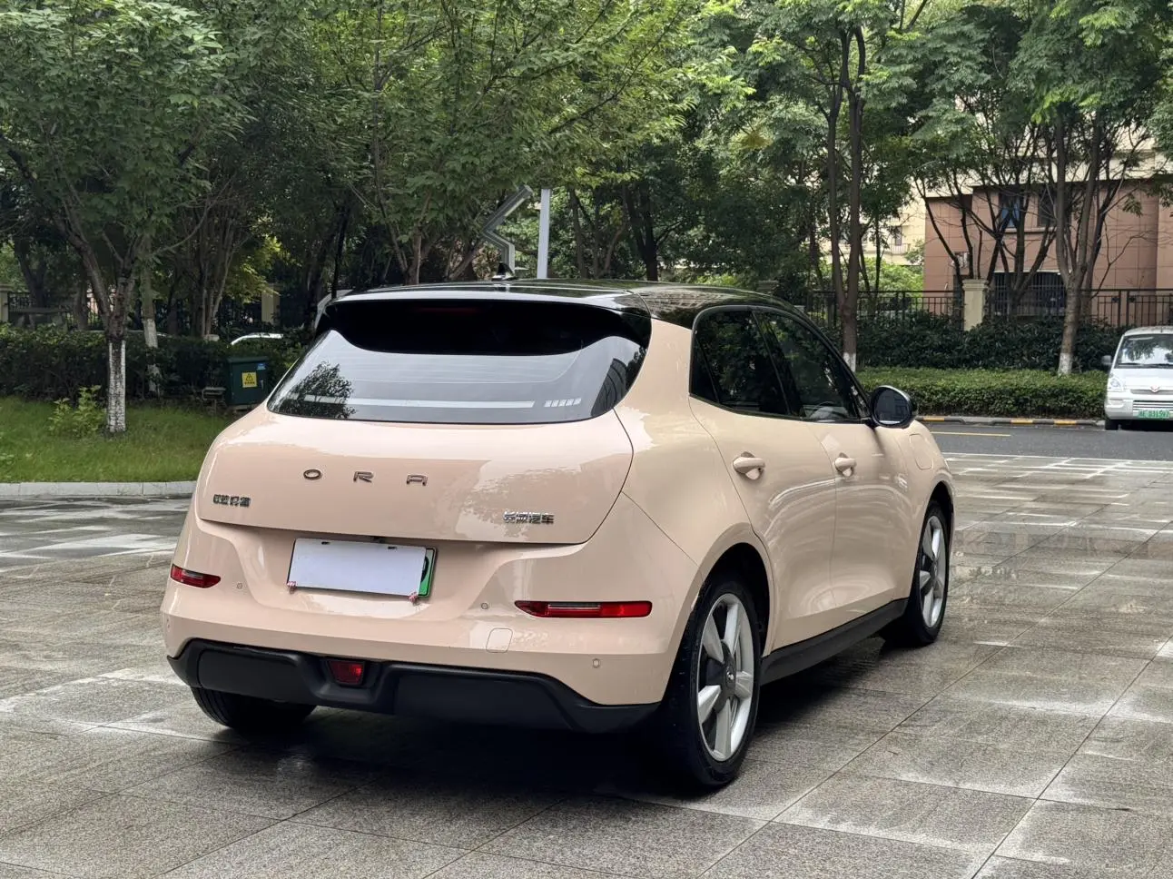 Ora Euler good cat 400km standard battery life Venus version lithium iron Phosphate battery