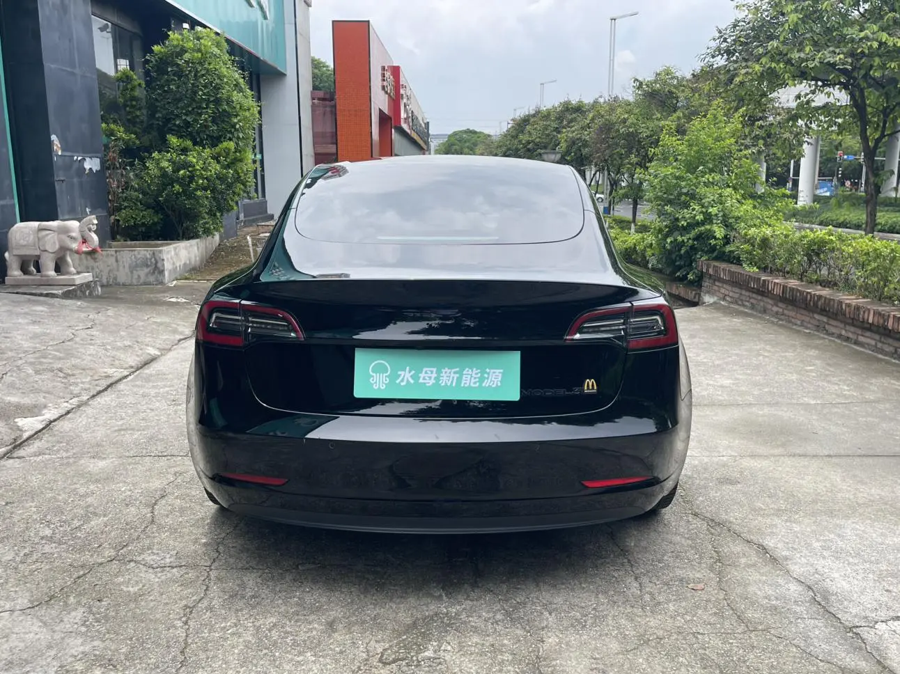 Tesla Model 3 Long battery life, rear-wheel drive version