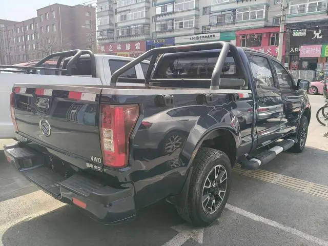 Huanghai Huanghai Xianglong 2.4T Huanghai Da Niu N1S commercial version gasoline four-wheel drive extended flat-bottomed cargo box wealth-creating 4K22D4T