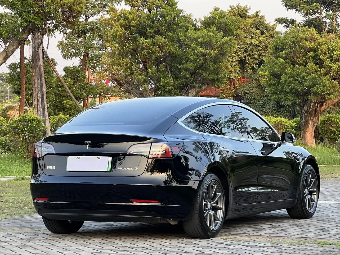 Tesla Model 3 Long battery life, rear-wheel drive version