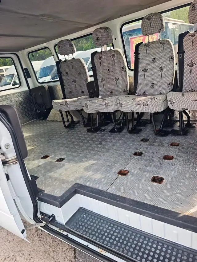 JMC Teshun 2.8T Space King Taurus long-axis mid-high-top rear single tire-6-seater diesel country VI JX493