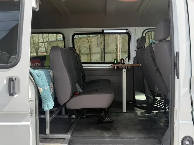 JMC Teshun 2.8T commercial short-axis mid-top 6-seater national VI JX493