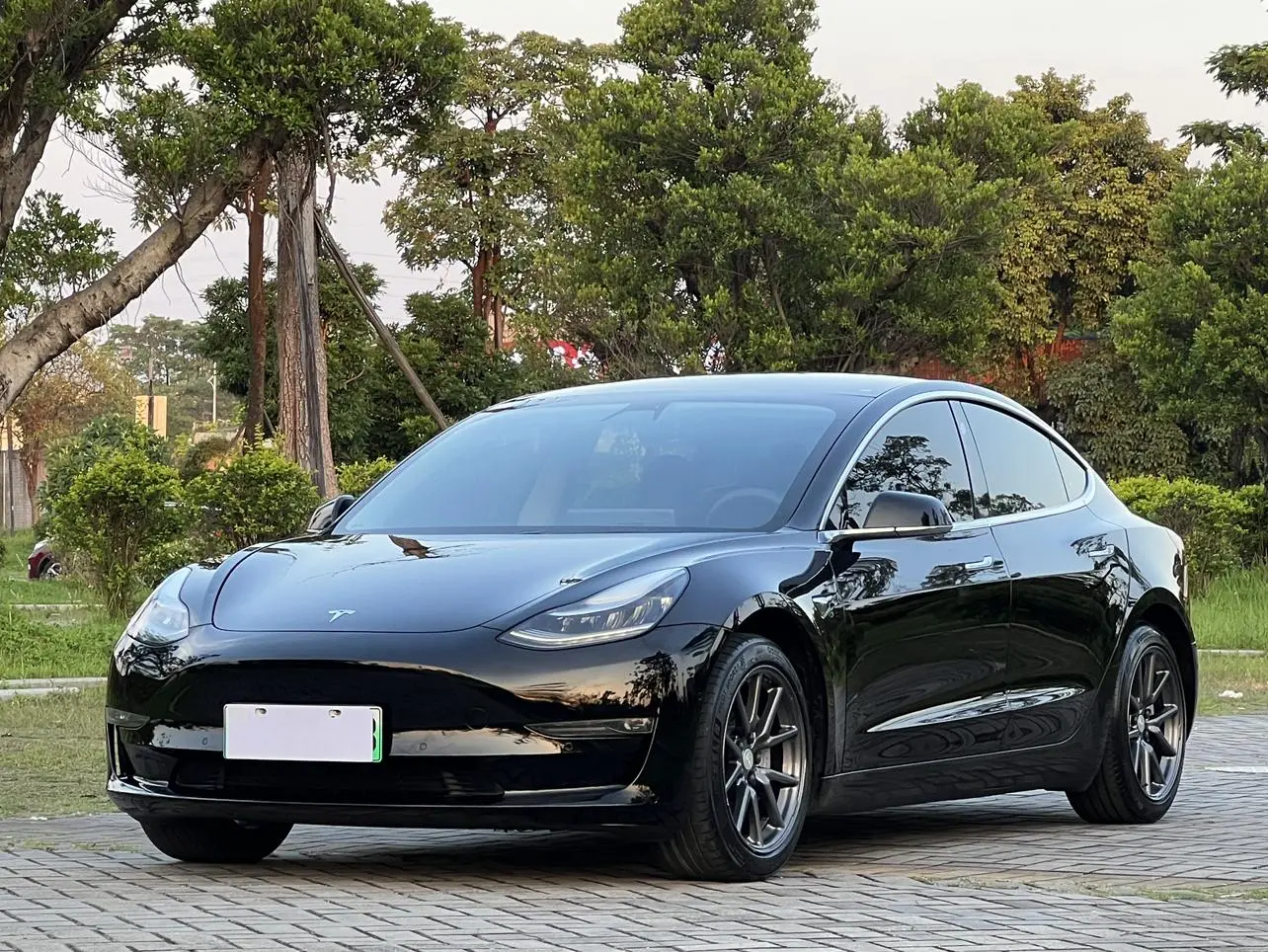 Tesla Model 3 Long battery life, rear-wheel drive version
