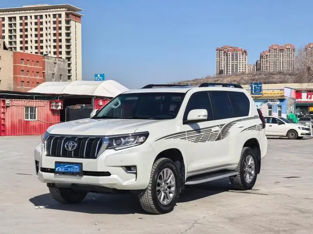 TOYOTA Prado 3.5L automatic TX-L NAVI rear hanging spare tire