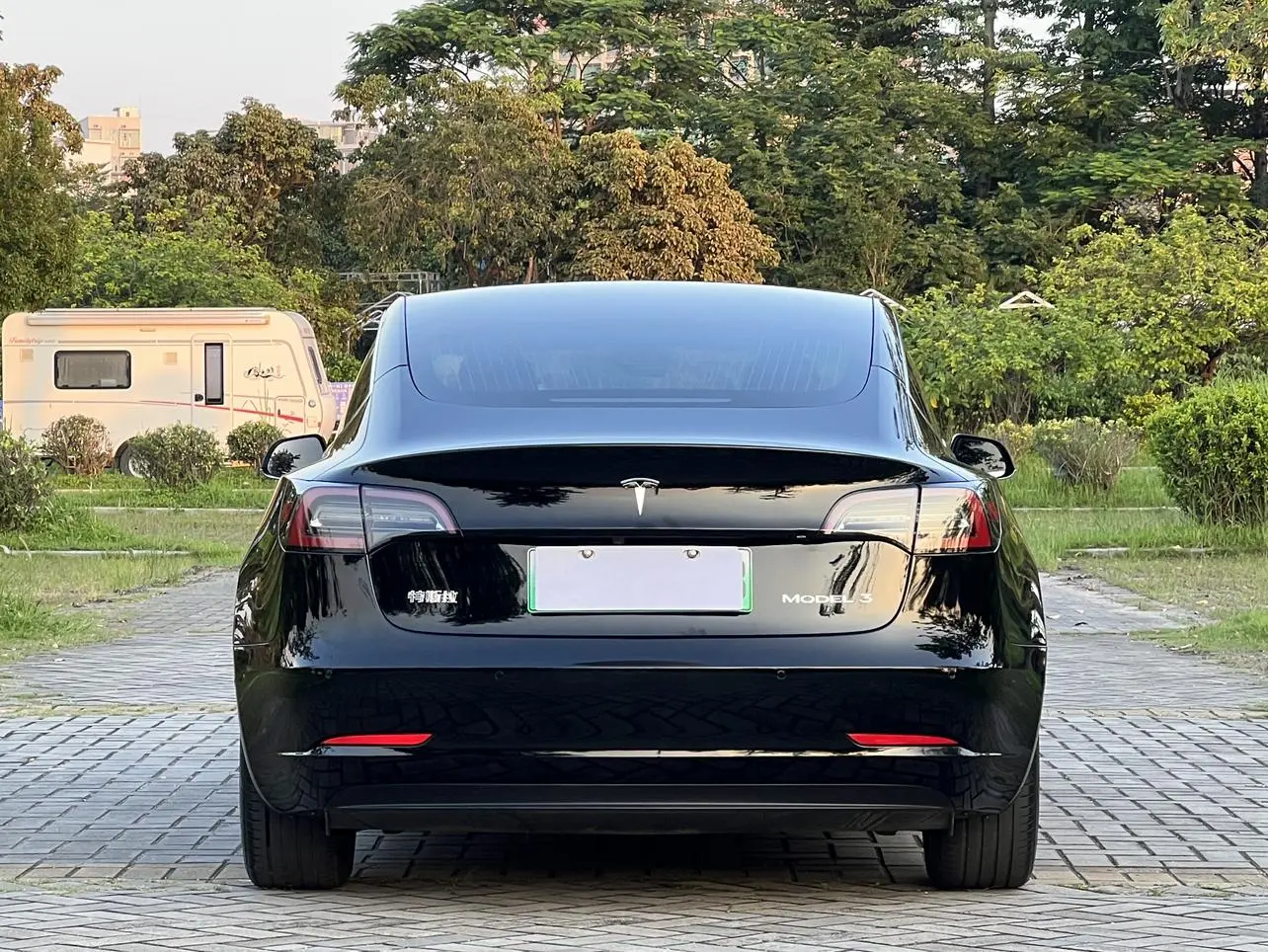 Tesla Model 3 Long battery life, rear-wheel drive version