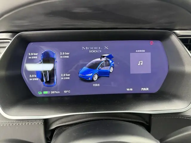 Tesla Model X 100D long battery life version