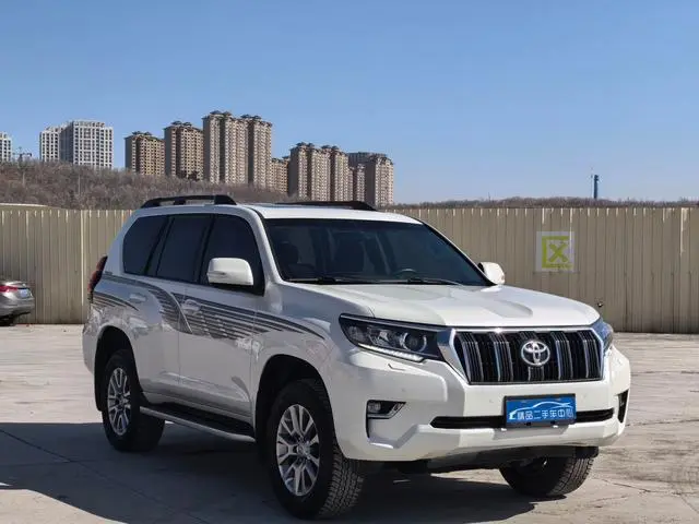 TOYOTA Prado 3.5L automatic TX-L NAVI rear hanging spare tire