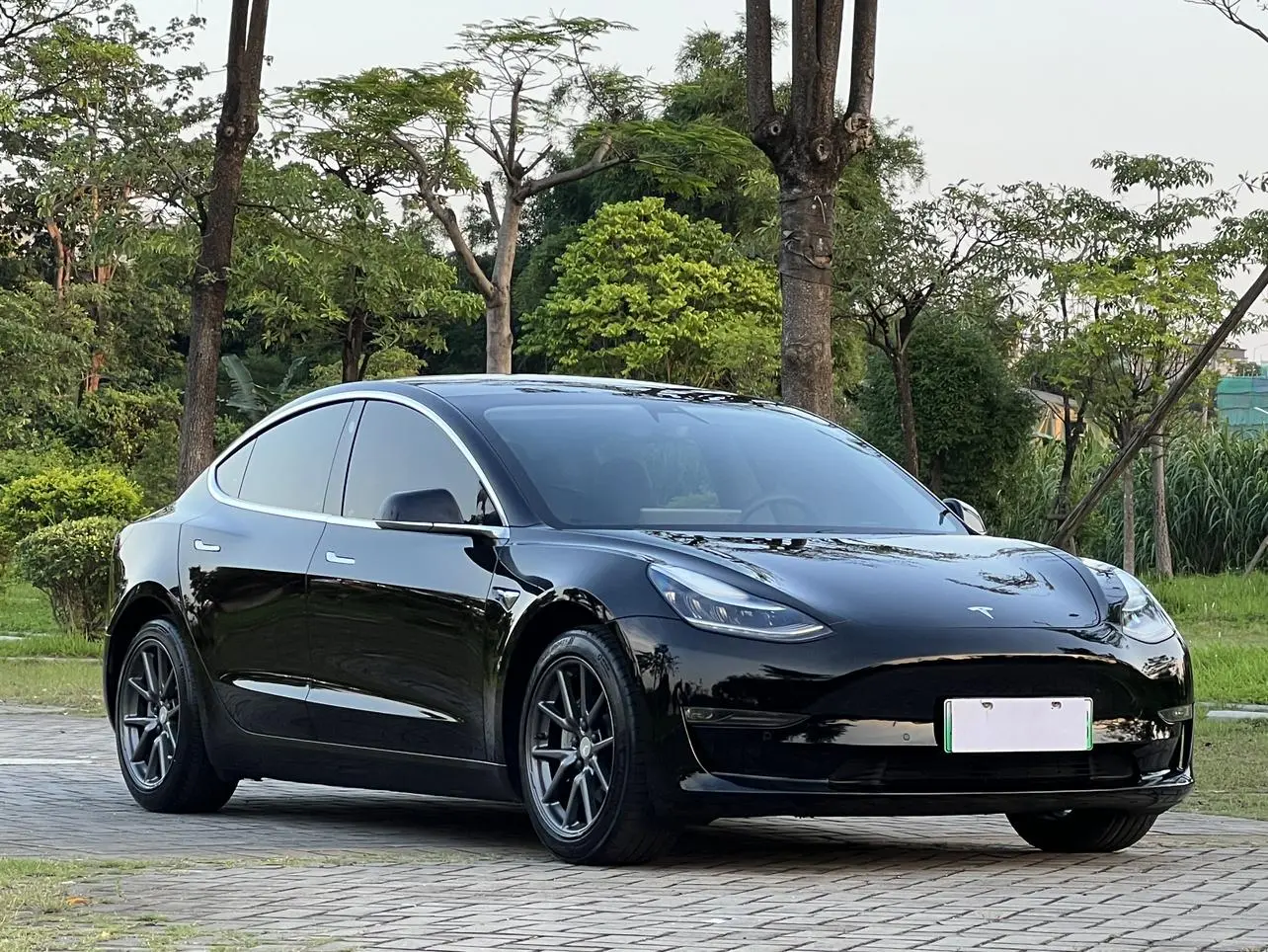 Tesla Model 3 Long battery life, rear-wheel drive version