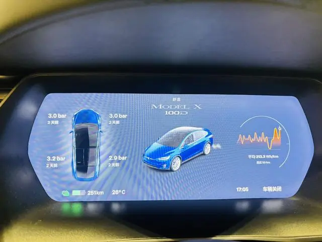 Tesla Model X 100D long battery life version