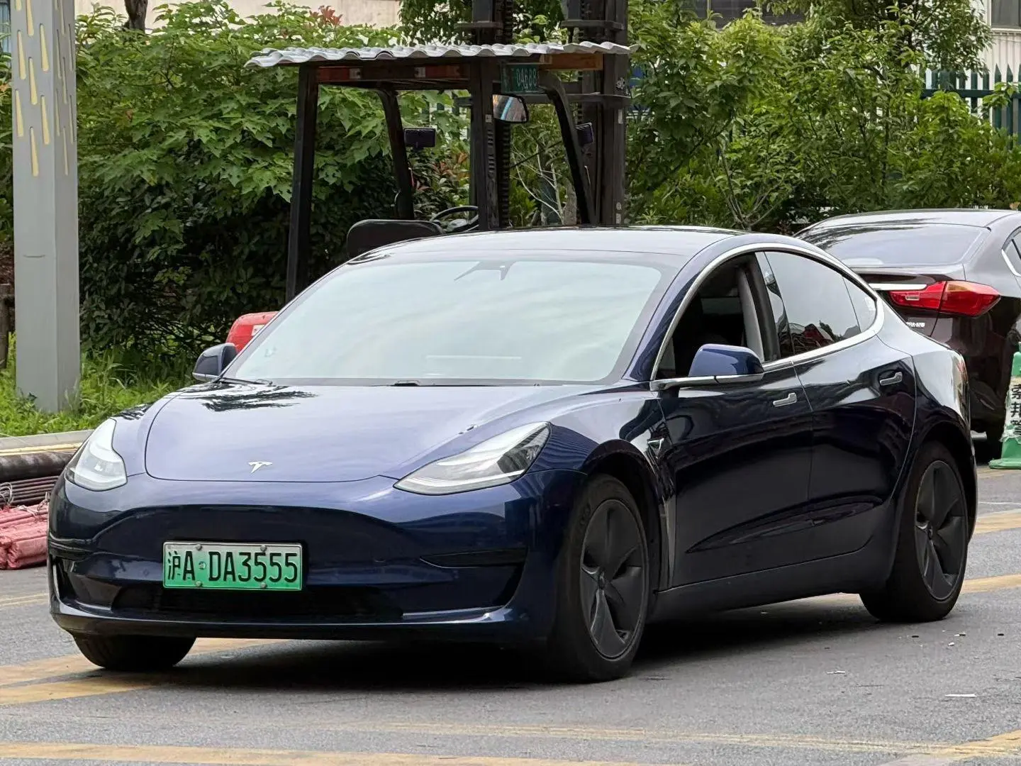 Tesla Model 3 Facelift, long battery life, rear-wheel drive version