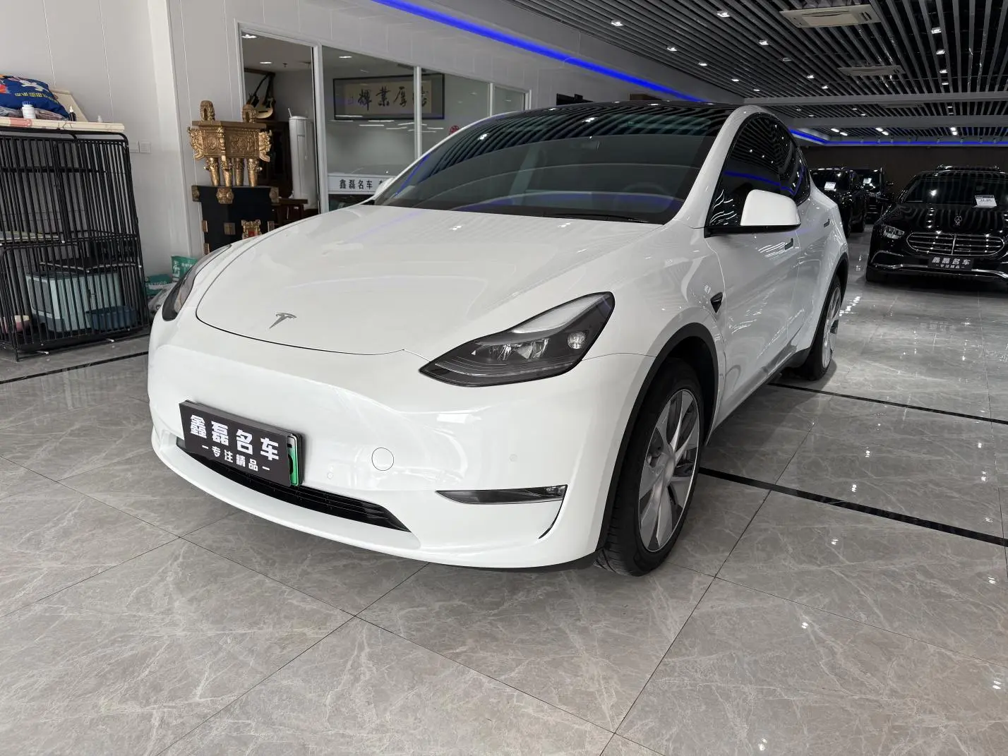Tesla Model Y Facelift, long battery life, all-wheel drive version