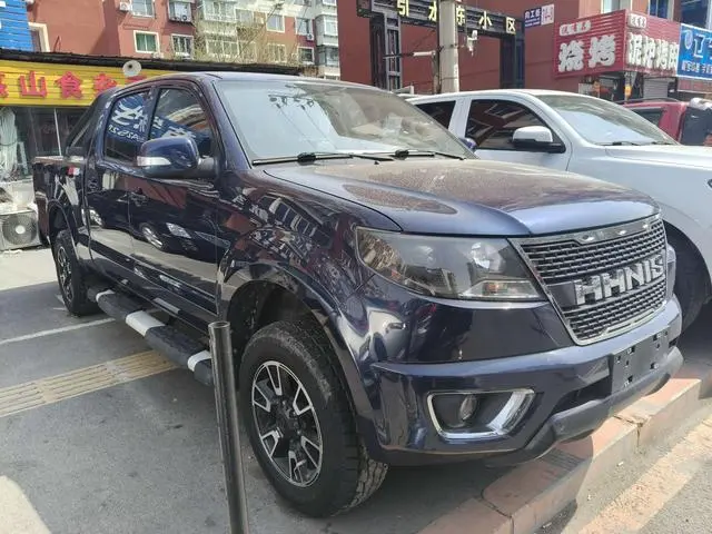Huanghai Huanghai Xianglong 2.4T Huanghai Da Niu N1S commercial version gasoline four-wheel drive extended flat-bottomed cargo box wealth-creating 4K22D4T