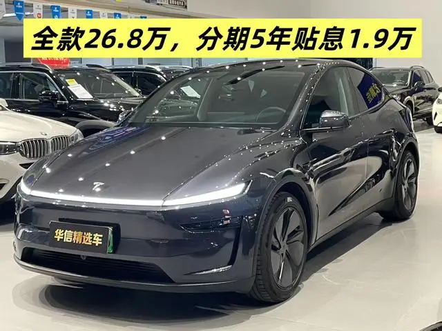 Tesla Model Y Long battery life, all-wheel drive, first version