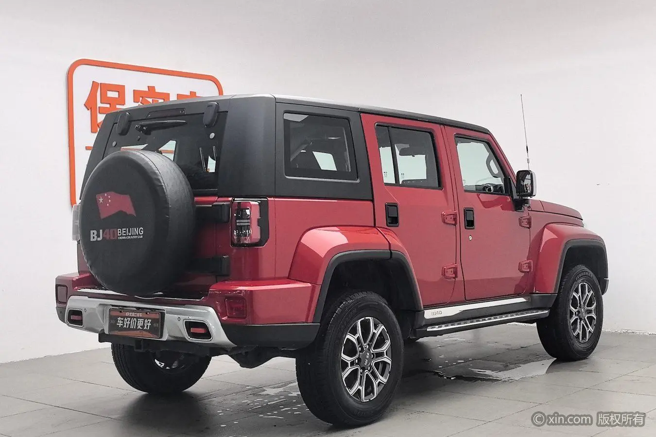 Beijing Beijing off-road BJ40 2.0T automatic four-wheel drive City Hunter edition knight type