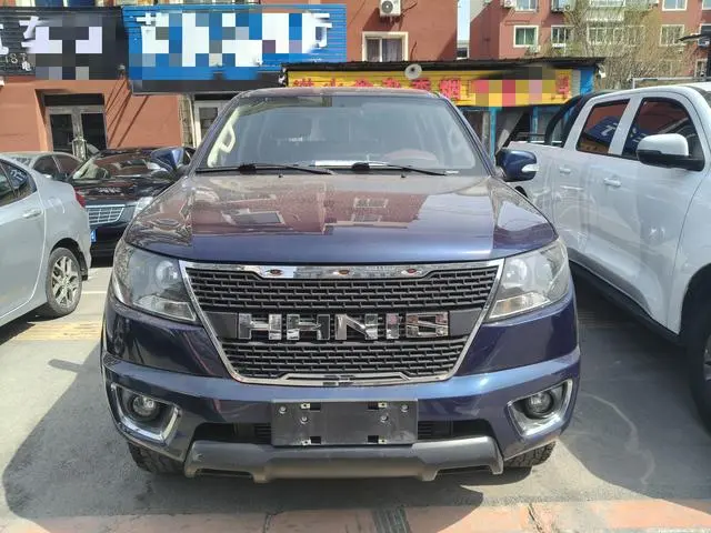 Huanghai Huanghai Xianglong 2.4T Huanghai Da Niu N1S commercial version gasoline four-wheel drive extended flat-bottomed cargo box wealth-creating 4K22D4T