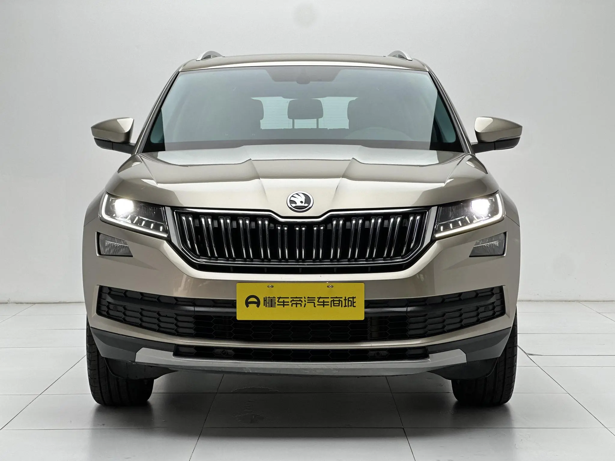 Skoda Kodiak Facelifted ZI330 7-seater two-wheel drive luxury premium edition Country VI
