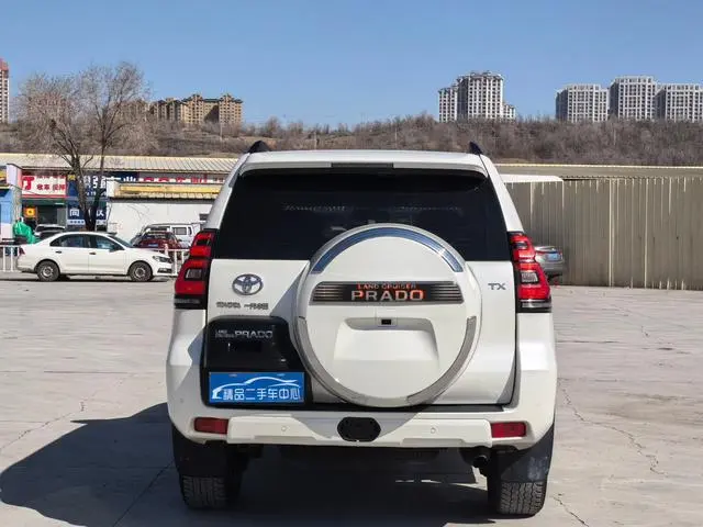 TOYOTA Prado 3.5L automatic TX-L NAVI rear hanging spare tire
