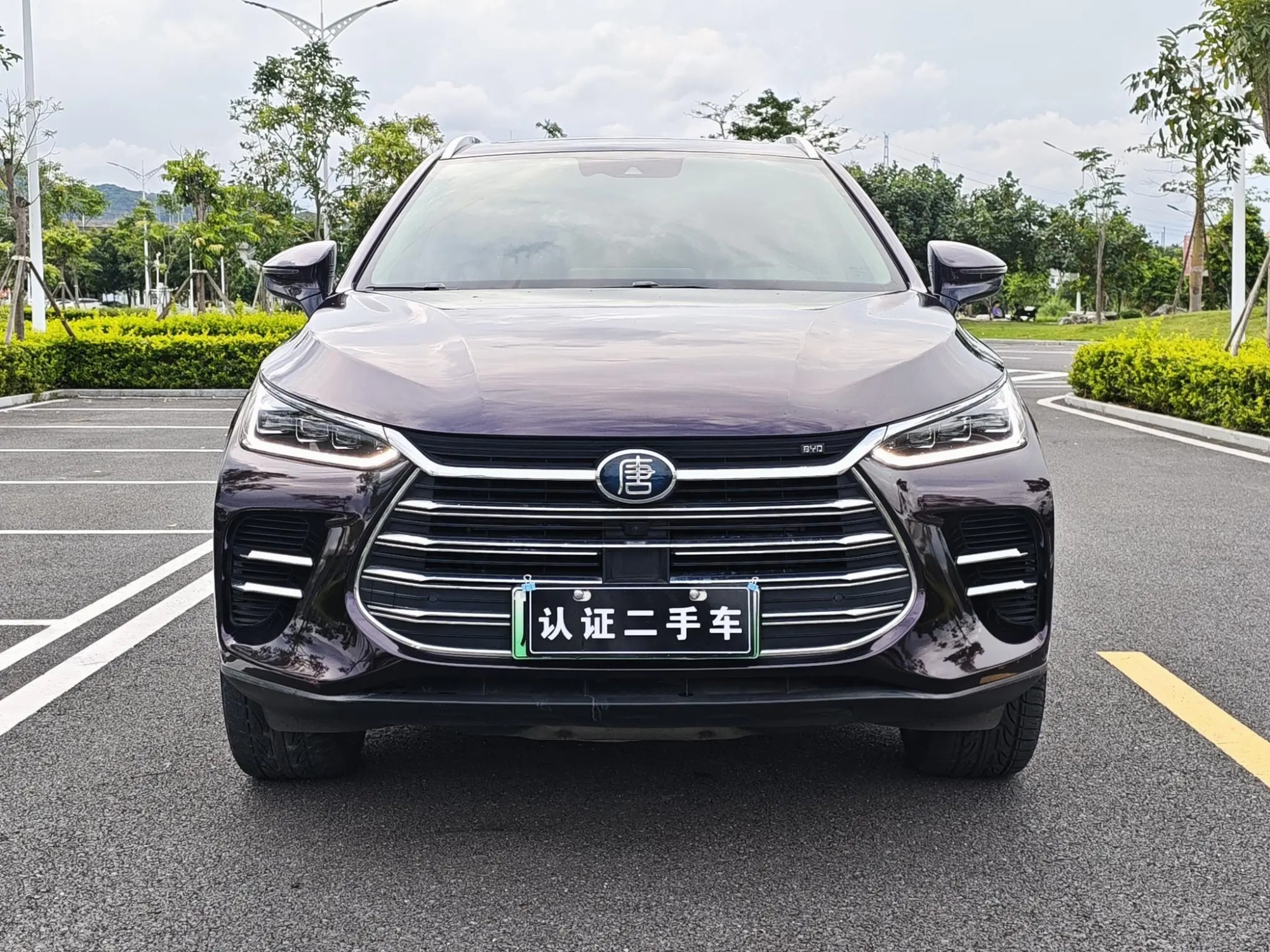 BYD Tang DM DM 2.0T full-time four-wheel drive Zhilian Chuangling 7-seater country VI