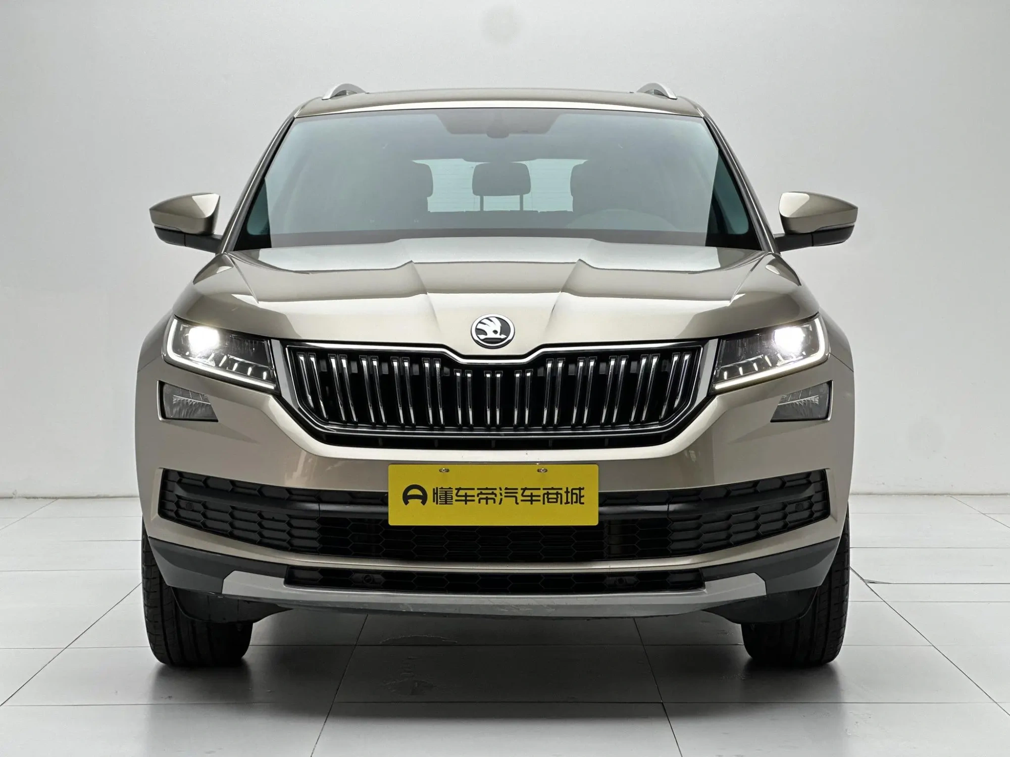 Skoda Kodiak Facelifted ZI330 7-seater two-wheel drive luxury premium edition Country VI