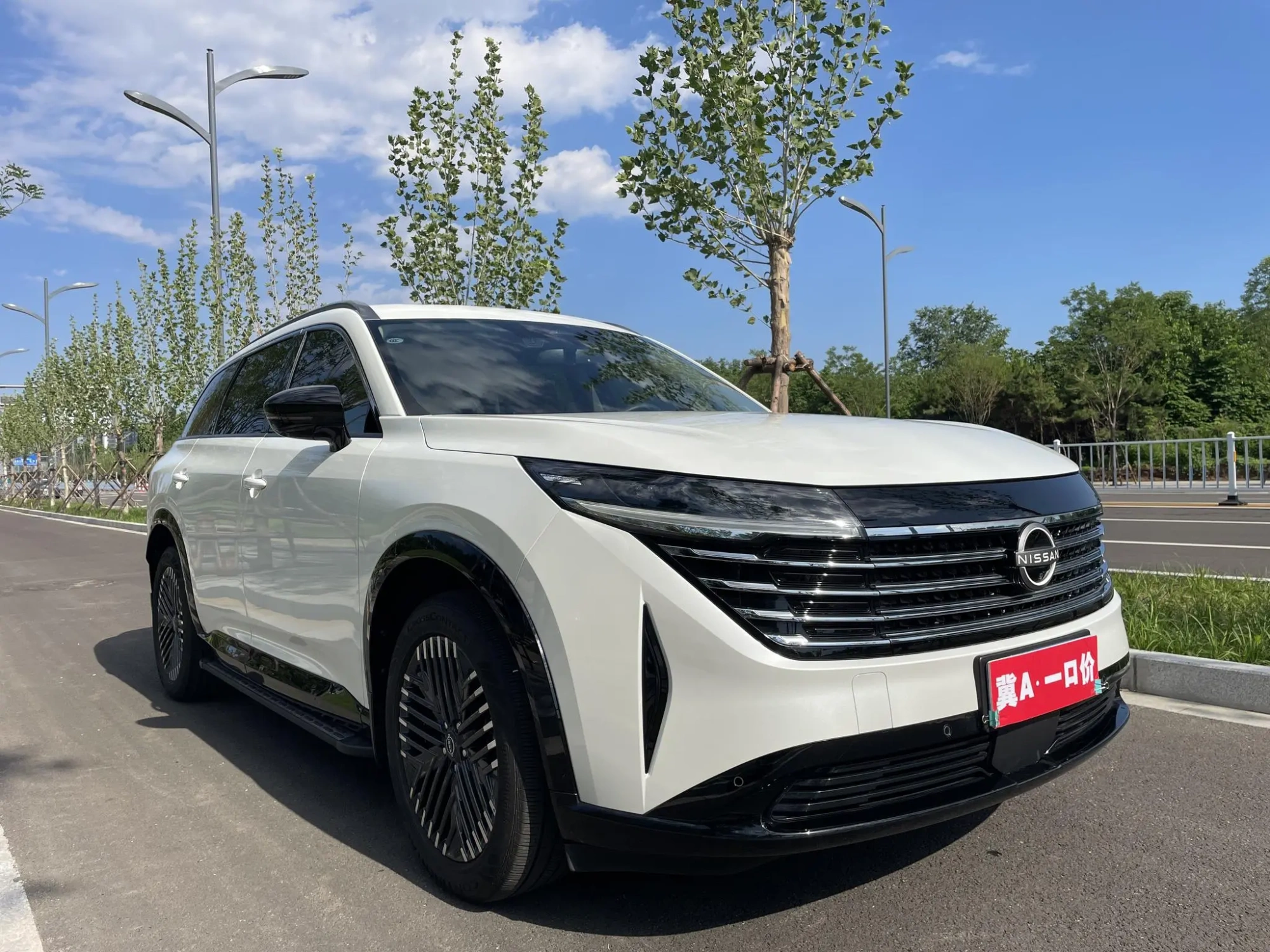 Nissan Exploring the land 380VC-TURBO four-wheel drive Zhizun Edition six-seater